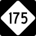 North Carolina Highway 175 marker