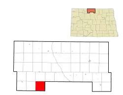 Location of Chatfield Township