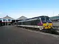 NIR Locomotive with an Enterprise service to Belfast Central (Now Lanyon Place)