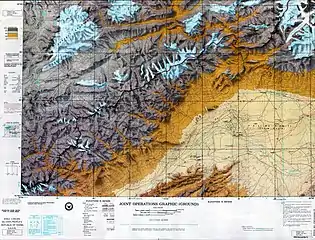 Map including Uqturpan (labeled as WU-SHIH (UCH TURFAN)) (DMA, 1973)