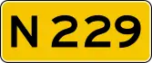 Provincial highway 229 shield}}