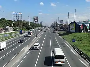 NLEX near Malinta tollgate (Paso De Blas, Valenzuela)(2017-05-10).jpg