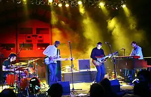 The New Mastersounds performing live on Equifunk Music Festival in Equinunk, Pennsylvania, United States, 6 September 2009