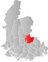 Bjelland og Grindum within Vest-Agder