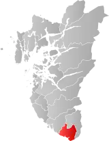 Sokndal within Rogaland