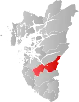 Gjesdal within Rogaland