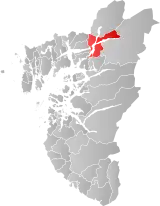 Sand within Rogaland