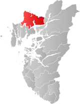 Vindafjord within Rogaland