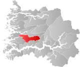 Gaular within Sogn og Fjordane