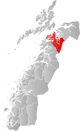 Hamarøy within Nordland