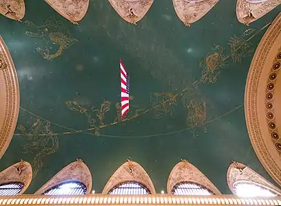 Grand Central Terminal ceiling in New York City