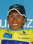 A photograph of Nairo Quintana