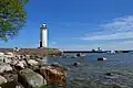 Light beacon in Naisaaare harbour