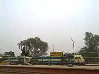 Shot of twin WDG4 at Nalhati