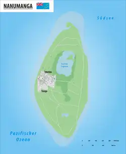 Map of the island