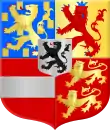 Arms of the Louis of Nassau, Lord of De Lek and Beverweerd, natural son of Maurice of Nassau, Prince of Orange, and his descendants the lords of den Lek and the earls of Grantham in England