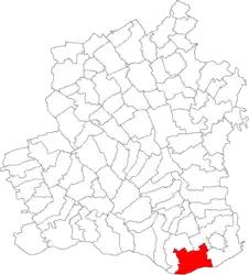 Location in Teleorman County