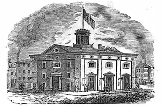 National Theatre, Boston, c. 1838