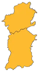 Constituency results of the National Assembly for Wales election 2007 for Powys