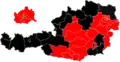 Strongest party by constituency