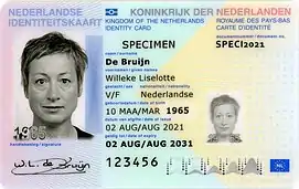 Dutch identity card