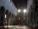 Interior view of San Pietro alla Carità