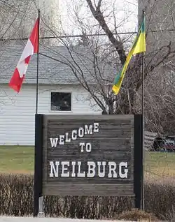 Village sign