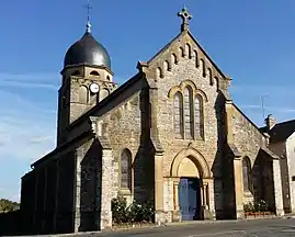 The church in Neuvy-Grandchamp