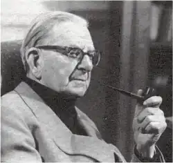 Neville Cardus, pictured in old age