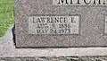 Grave of Lawrence E. Mitchner, the last remaining resident of New Burlington