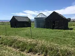 Old barn and silo, abandoned home