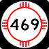 State Road 469 marker