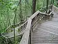 Walkway to observation area near the Visitors Center