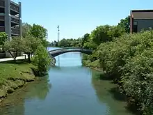 Newman Lake with Bridge