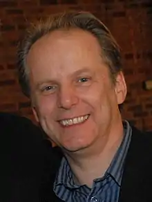 Photo of Nick Park at the BBC Radio 2 Folk Awards 2007.