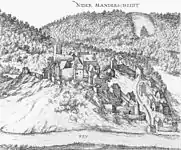 Niederburg: 1576 engraving by Frans Hogenberg