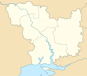 Voznesensk is located in Mykolaiv Oblast