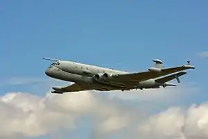 Nimrod MRA4 in flight