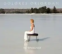 O'Riordan seated on a body of ice