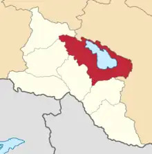 Location in the Erivan Governorate