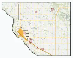 Rural Municipality of North Battleford No. 437 is located in North Battleford No. 437