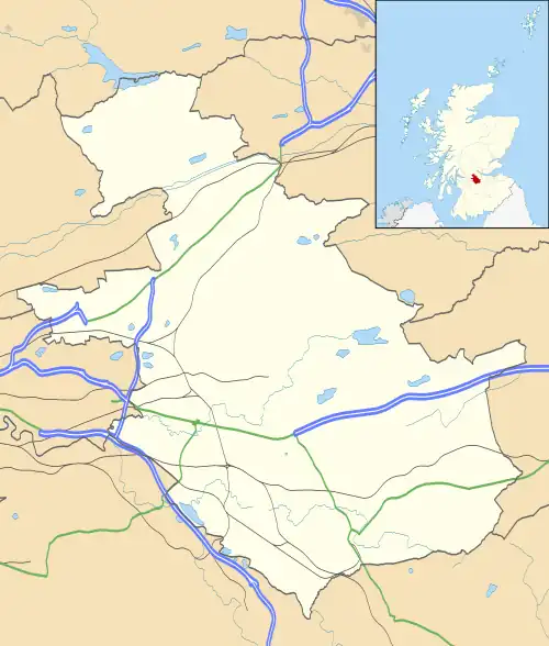 Meadow Park is located in North Lanarkshire