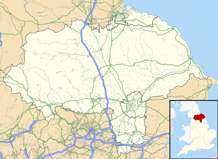 Boroughbridge is located in North Yorkshire