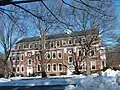 Hasseltine Classroom Building, classes, faculty offices