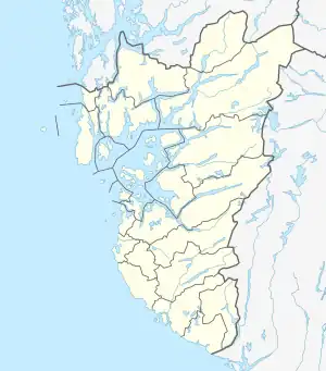 Jøssingfjorden is located in Rogaland