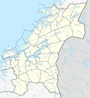 Løkken Verk is located in Trøndelag