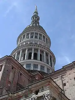 The cupola of the Basilica of San Gaudenzio, symbol of Novara, is 121 m (397 ft) high.