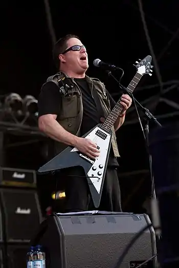 John Conelly live with Nuclear Assault at Party.San Open Air 2015