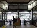 The ticket barriers, August 2014