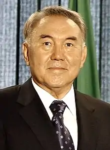 President of Kazakhstan Nursultan Nazarbayev